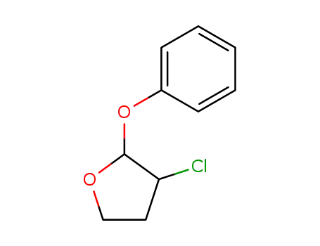 Molecular Structure of 59575-11-0 (3-chloro-2-phenoxy-tetrahydro-furan)