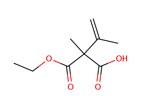 isopropenyl-methyl-malonic acid monoethyl ester