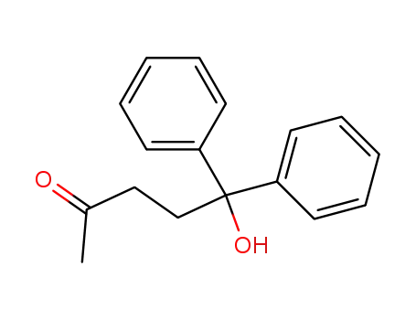 5-hydroxy-5,5-diphenyl-2-pentanone