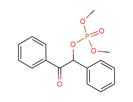 Molecular Structure of 7153-12-0 (dimethyl 2-oxo-1,2-diphenylethyl phosphate)