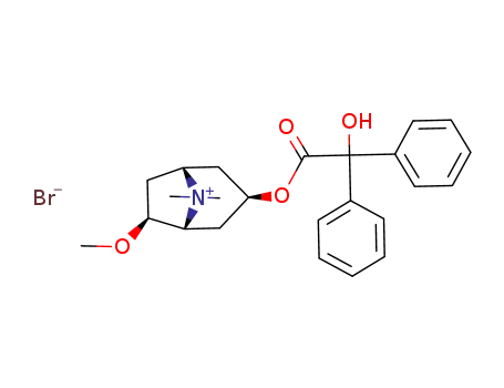 Molecular Structure of 143-92-0 (tropenziline bromide)