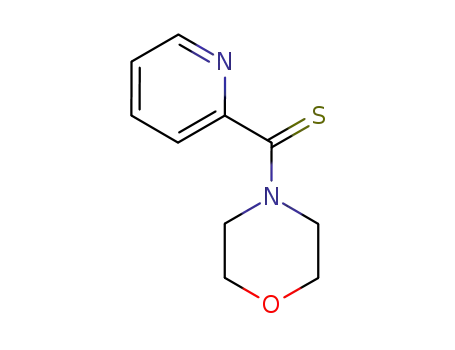 Molecular Structure of 108921-63-7 (morpholino(pyridin-2-yl)methanethione)