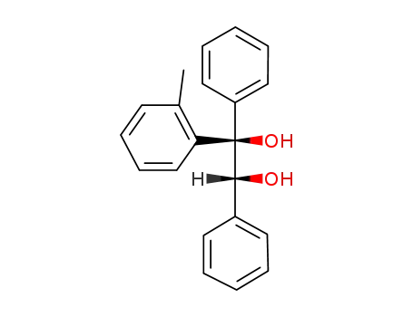 Molecular Structure of 110247-84-2 (L-1<i>cat</i><sub>F</sub>.2<i>cat</i><sub>F</sub>-diphenyl-1<i>r</i><sub>F</sub>-<i>o</i>-tolyl-ethanediol-(1<i>t</i><sub>F</sub>.2<i>t</i><sub>F</sub>))