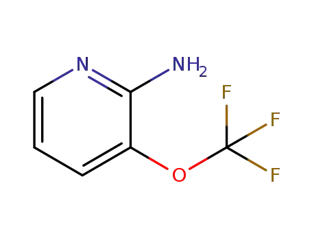 Molecular Structure of 1206981-49-8 (3-TrifluoroMethoxy-pyridin-2-ylaMine)