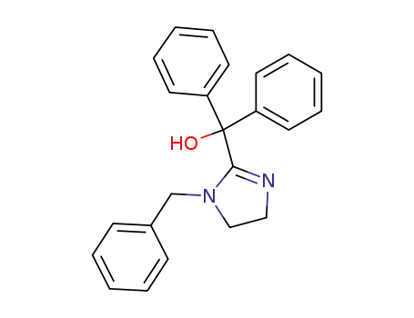 1-benzyl-2-(diphenylhydroxymethyl)-4,5-dihydroimidazole