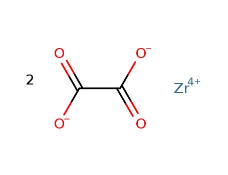 Molecular Structure of 14536-19-7 (ZIRCONIUM OXALATE)