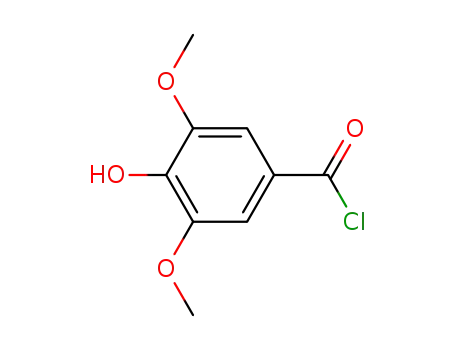 Benzoyl chloride, 4-hydroxy-3,5-dimethoxy-