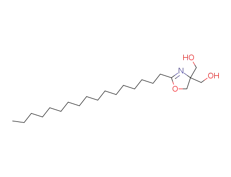 Molecular Structure of 14466-50-3 (2-heptadecyl-2-oxazoline-4,4-dimethanol)