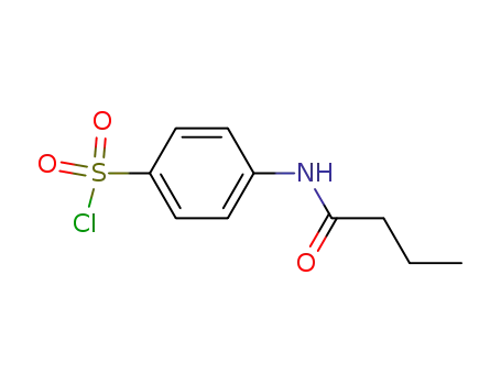 Molecular Structure of 99360-04-0 (4-(butanoylamino)benzenesulfonyl chloride)
