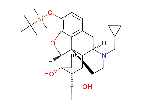 3-(O-t-butyldimethylsilyl)-6-(O-desmethyl)-diprenorphine