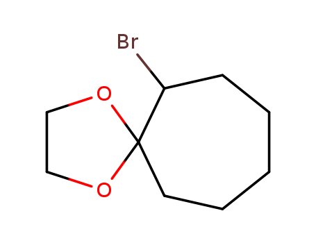 2-BroM-cycloheptanon-ethylenketal