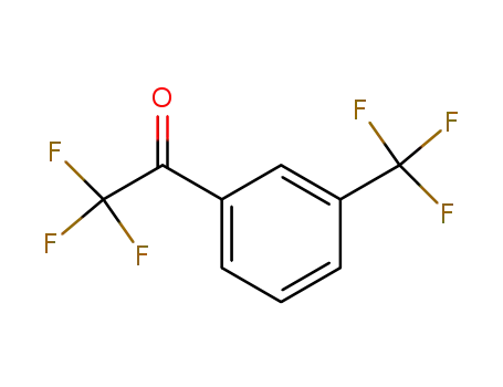 Molecular Structure of 721-37-9 (2,2,2-TRIFLUORO-3'-(TRIFLUOROMETHYL)ACETOPHENONE)