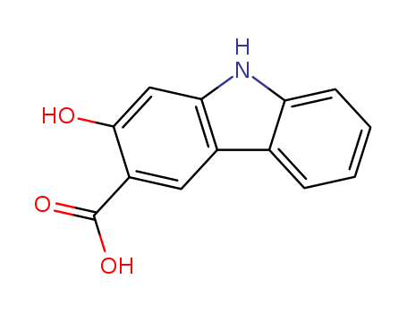 9H-Carbazole-3-carboxylicacid, 2-hydroxy-