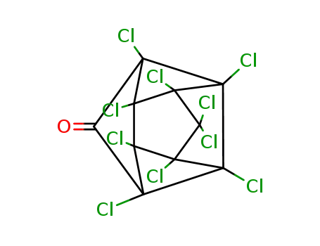 Molecular Structure of 143-50-0 (Decachloroketone)