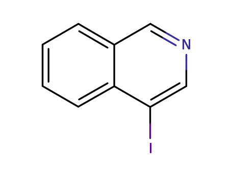 Molecular Structure of 55270-33-2 (4-IODOISOQUINOLINE)