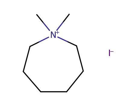 Molecular Structure of 20422-15-5 (1,1-dimethylazepanium)