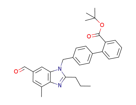 tert-butyl 4'-((6-formyl-4-methyl-2-n-propyl-1H-benzimidazol-1-yl)methyl)biphenyl-2-carboxylate
