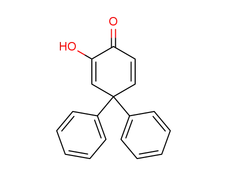 2,5-Cyclohexadien-1-one, 2-hydroxy-4,4-diphenyl-