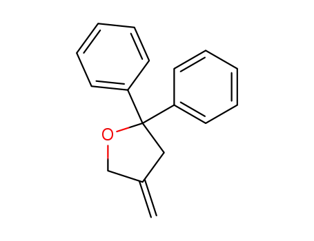 Furan, tetrahydro-4-methylene-2,2-diphenyl-