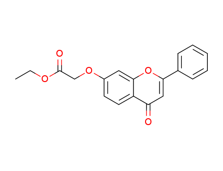 Acetic acid,2-[(4-oxo-2-phenyl-4H-1-benzopyran-7-yl)oxy]-, ethyl ester