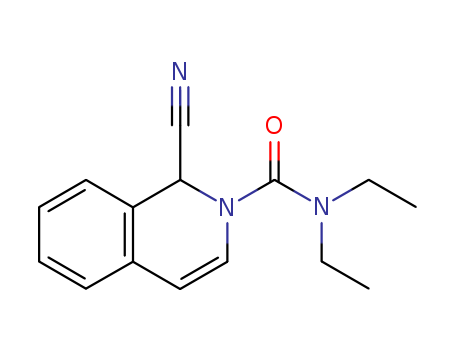 2(1H)-Isoquinolinecarboxamide, 1-cyano-N,N-diethyl-