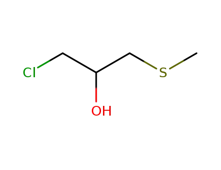 Molecular Structure of 23451-66-3 (1-chloro-3-(methylthio)propan-2-ol)