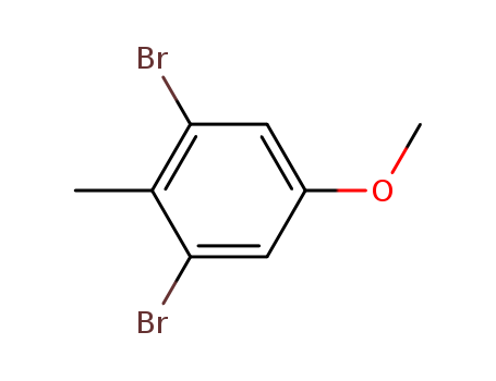 1,3-dibromo-5-methoxy-2-methylbenzene