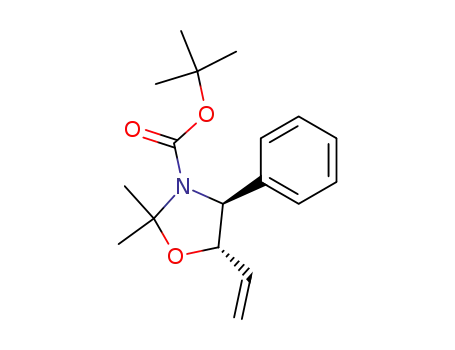 (4S,5S)-3-tert-butoxycarbonyl-2,2-dimethyl-4-phenyl-5-vinyloxazolidine