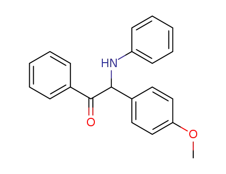 2-(4-Methoxyphenyl)-1-phenyl-2-(phenylamino)ethanone