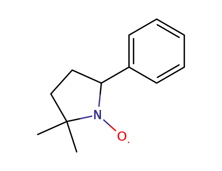 Molecular Structure of 40936-12-7 (1-Pyrrolidinyloxy, 2,2-dimethyl-5-phenyl-)