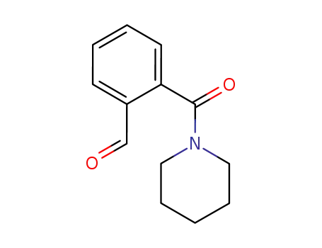Molecular Structure of 84538-49-8 (2-(piperidine-1-carbonyl)benzaldehyde)