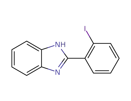 Molecular Structure of 24192-81-2 (2-(2-iodophenyl)-1H-benzo[d]imidazole)