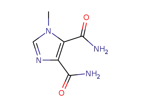 1-methyl-1<i>H</i>-imidazole-4,5-dicarboxylic acid diamide