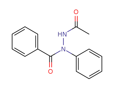 Molecular Structure of 70609-11-9 (N-Benzoyl-N'-acetyl-phenylhydrazine)