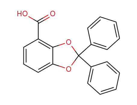 2,2-Diphenyl-2H-1,3-benzodioxole-4-carboxylic acid
