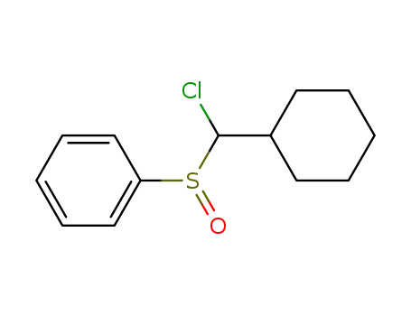 Benzene, [(chlorocyclohexylmethyl)sulfinyl]-