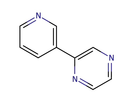 Molecular Structure of 93844-97-4 (Pyrazine, 3-pyridinyl-)
