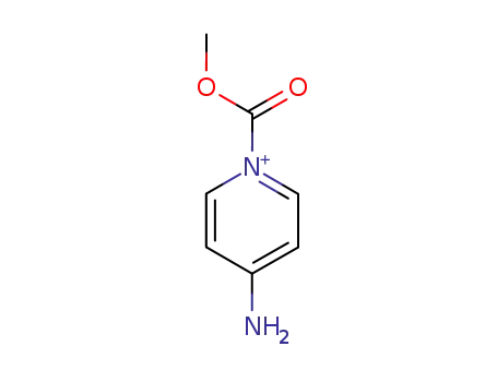 4-amino-N-(methoxycarbonyl)pyridinium ion