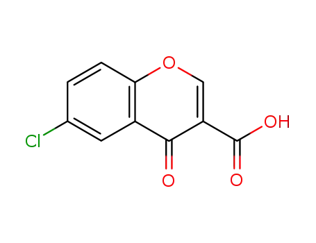 Molecular Structure of 51085-92-8 (6-CHLOROCHROMONE-3-CARBOXYLIC ACID)