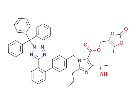 N2-Tritylolmesartan medoxomil