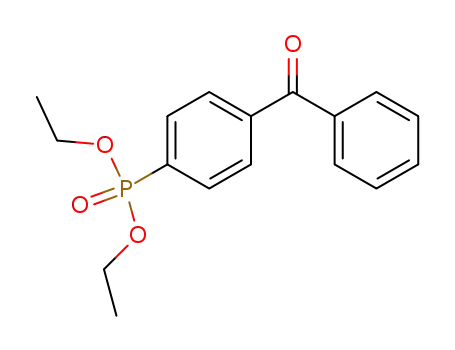 Molecular Structure of 103384-72-1 ((4-BENZOYL-PHENYL)-PHOSPHONIC ACID DIETHYL ESTER)