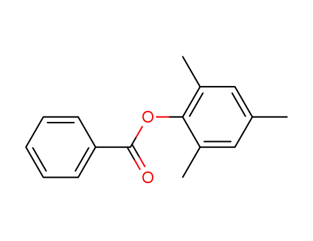 Molecular Structure of 1871-37-0 (Phenol, 2,4,6-trimethyl-, benzoate)