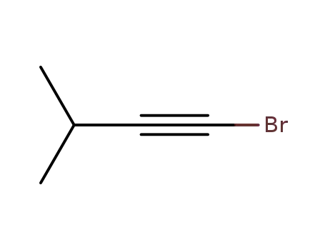 Molecular Structure of 54105-74-7 (1-Butyne, 1-bromo-3-methyl-)
