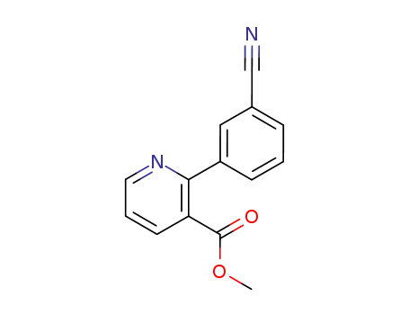 methyl 2-(3-cyanophenyl)-pyridine-3-carboxylate
