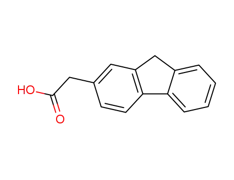 Molecular Structure of 36950-95-5 (9H-Fluorene-2-acetic acid)