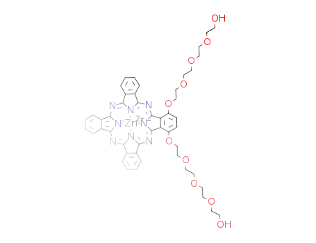Molecular Structure of 1104909-03-6 (ZnPc[O(CH<sub>2</sub>CH<sub>2</sub>O)4H]2)