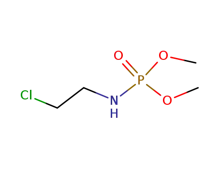 O,O-dimethyl N-(β-chloroethyl)phosphoramidate
