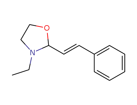 2-(trans-styryl)-3-ethyl-1,3-oxazolidine
