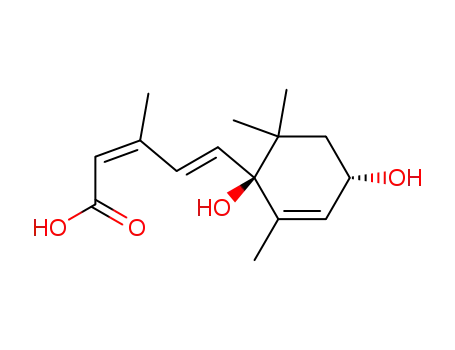 (2Z,4E)-5-((1S,4S)-1,4-dihydroxy-2,6,6-trimethylcyclohex-2-en-1-yl)-3-methylpenta-2,4-dienoic acid