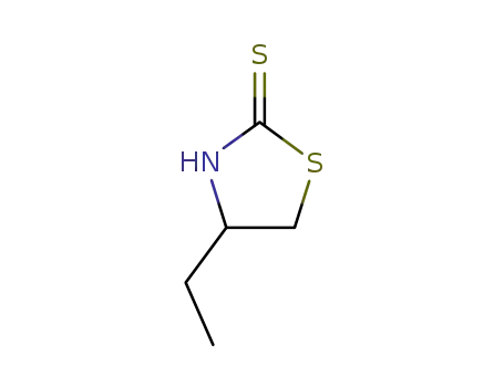Molecular Structure of 1437-91-8 (4-ethylthiazolidine-2-thione)